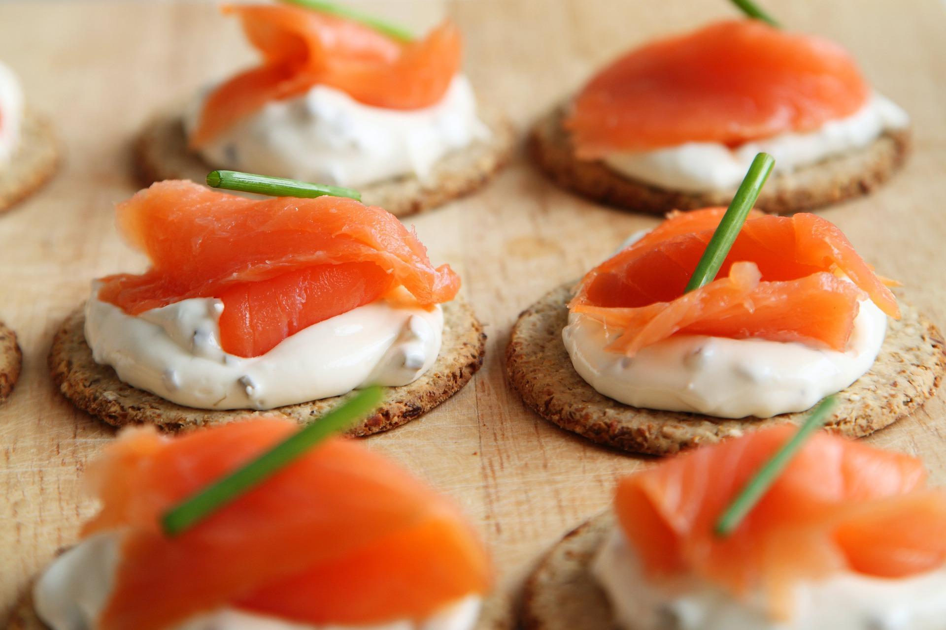 Weight Losing Tricks salmon and cream chees